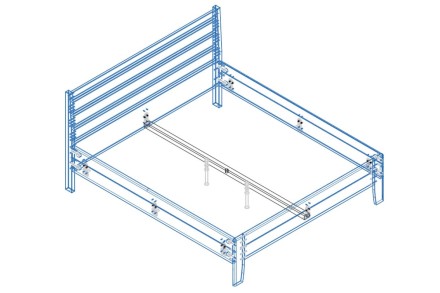 Celomasívna posteľ Lugo prinesie aj do vašej spálne malý kúsok prírody a dodá spánku a relaxácii nový rozmer.