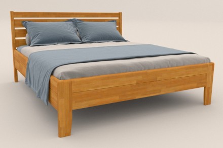 Celomasívna posteľ Lugo prinesie aj do vašej spálne malý kúsok prírody a dodá spánku a relaxácii nový rozmer.