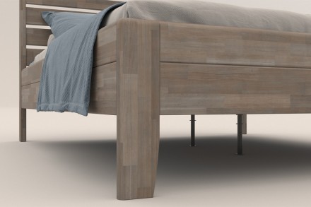 Celomasívna posteľ Lugo prinesie aj do vašej spálne malý kúsok prírody a dodá spánku a relaxácii nový rozmer.