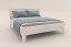 Celomasívna posteľ Lugo prinesie aj do vašej spálne malý kúsok prírody a dodá spánku a relaxácii nový rozmer.