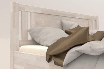 Robustná masívna posteľ Sion H2 bude dôstojnou dominantou vašej spálne, do ktorej prinesie útulnosť aj komfort.