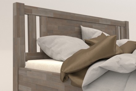 Robustná masívna posteľ Sion H2 bude dôstojnou dominantou vašej spálne, do ktorej prinesie útulnosť aj komfort.