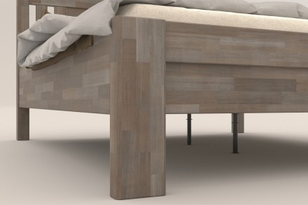 Robustná masívna posteľ Sion H2 bude dôstojnou dominantou vašej spálne, do ktorej prinesie útulnosť aj komfort.