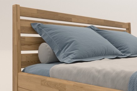 Celomasívna posteľ Lugo prinesie aj do vašej spálne malý kúsok prírody a dodá spánku a relaxácii nový rozmer.