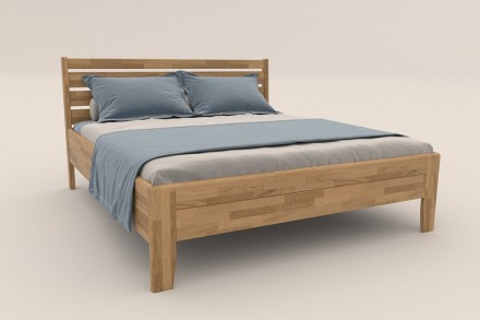 Celomasívna posteľ Lugo prinesie aj do vašej spálne malý kúsok prírody a dodá spánku a relaxácii nový rozmer.