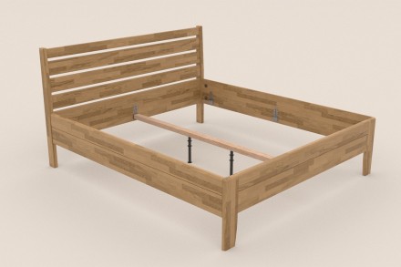 Celomasívna posteľ Lugo prinesie aj do vašej spálne malý kúsok prírody a dodá spánku a relaxácii nový rozmer.