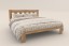 Anetta predstavuje vzdušnú elegantnú posteľ z masívu s vertikálne členeným hlavovým čelom.