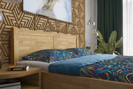 Robustná masívna posteľ Sion H3 bude dôstojnou dominantou vašej spálne, do ktorej prinesie útulnosť aj komfort.