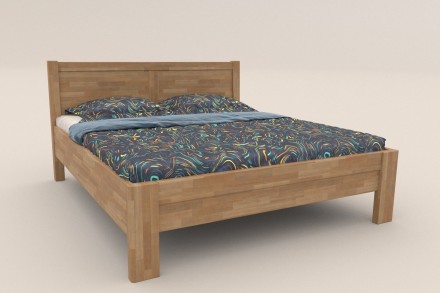 Robustná masívna posteľ Sion H3 bude dôstojnou dominantou vašej spálne, do ktorej prinesie útulnosť aj komfort.