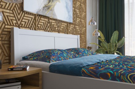 Robustná masívna posteľ Sion H3 bude dôstojnou dominantou vašej spálne, do ktorej prinesie útulnosť aj komfort.