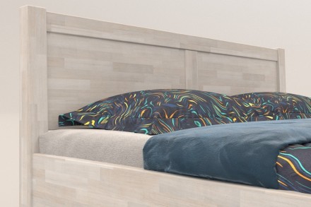 Robustná masívna posteľ Sion H3 bude dôstojnou dominantou vašej spálne, do ktorej prinesie útulnosť aj komfort.