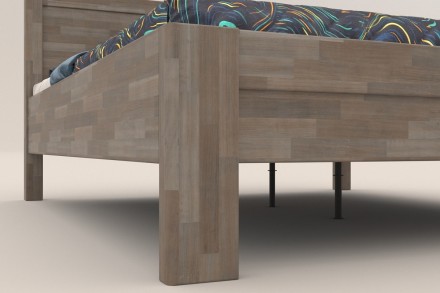 Robustná masívna posteľ Sion H3 bude dôstojnou dominantou vašej spálne, do ktorej prinesie útulnosť aj komfort.