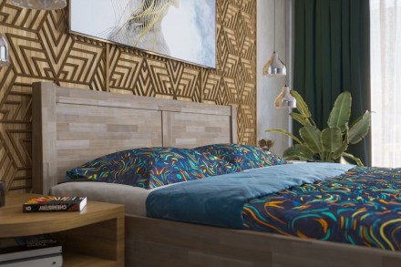 Robustná masívna posteľ Sion H3 bude dôstojnou dominantou vašej spálne, do ktorej prinesie útulnosť aj komfort.