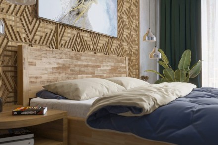 Robustná masívna posteľ Sion K1 bude dôstojnou dominantou vašej spálne, do ktorej prinesie útulnosť aj komfort.