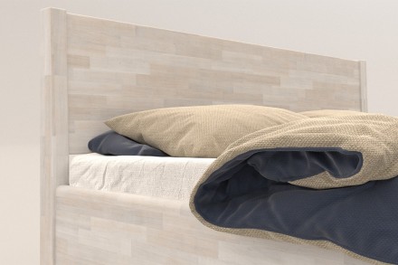 Robustná masívna posteľ Sion K1 bude dôstojnou dominantou vašej spálne, do ktorej prinesie útulnosť aj komfort.