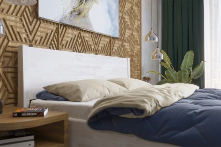 Robustná masívna posteľ Sion K1 bude dôstojnou dominantou vašej spálne, do ktorej prinesie útulnosť aj komfort.