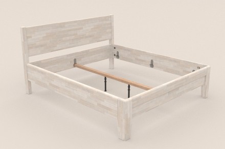 Robustná masívna posteľ Sion K1 bude dôstojnou dominantou vašej spálne, do ktorej prinesie útulnosť aj komfort.