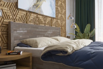 Robustná masívna posteľ Sion K1 bude dôstojnou dominantou vašej spálne, do ktorej prinesie útulnosť aj komfort.