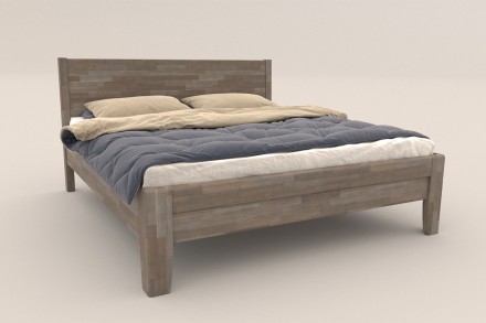 Robustná masívna posteľ Sion K1 bude dôstojnou dominantou vašej spálne, do ktorej prinesie útulnosť aj komfort.