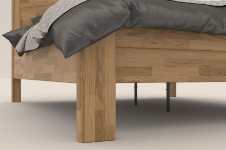 Robustná masívna posteľ Sion H1 bude dôstojnou dominantou vašej spálne, do ktorej prinesie útulnosť aj komfort.