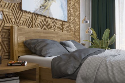 Robustná masívna posteľ Sion H1 bude dôstojnou dominantou vašej spálne, do ktorej prinesie útulnosť aj komfort.