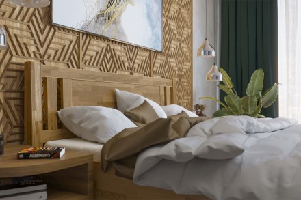 Robustná masívna posteľ Sion H2 bude dôstojnou dominantou vašej spálne, do ktorej prinesie útulnosť aj komfort.