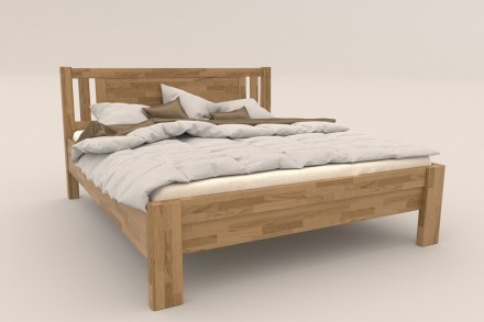 Robustná masívna posteľ Sion H2 bude dôstojnou dominantou vašej spálne, do ktorej prinesie útulnosť aj komfort.