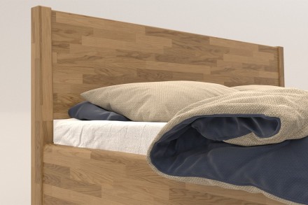 Robustná masívna posteľ Sion K1 bude dôstojnou dominantou vašej spálne, do ktorej prinesie útulnosť aj komfort.