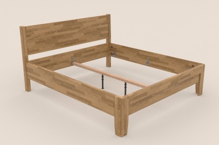 Robustná masívna posteľ Sion K1 bude dôstojnou dominantou vašej spálne, do ktorej prinesie útulnosť aj komfort.