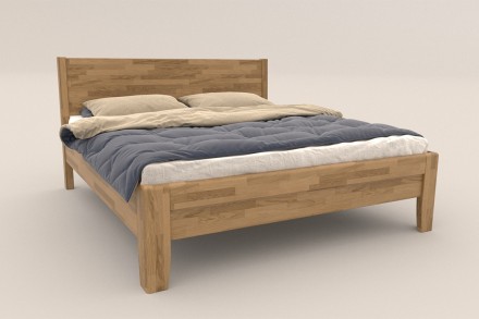 Robustná masívna posteľ Sion K1 bude dôstojnou dominantou vašej spálne, do ktorej prinesie útulnosť aj komfort.