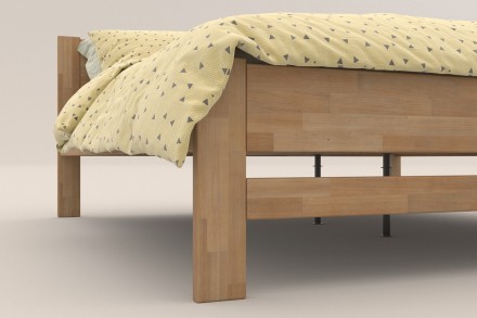 Viacgeneračná posteľ z tých najlepších možných materiálov bola precízne vyrobená. Ak hľadáte posteľ, ktorá vám vydrží desiatky rokov, tak je celomasívna posteľ Amelia to správne riešenie.