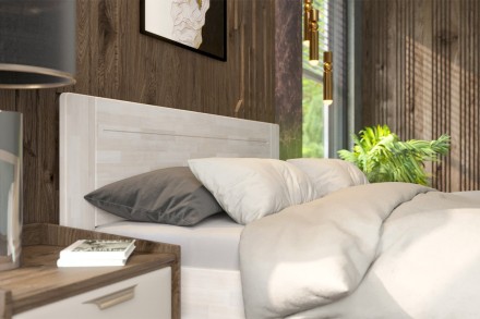 Hľadáte kvalitnú posteľ, s ktorou budete spokojní roky? Už nehľadajte.  Posteľ Amien s jednoduchým a praktickým plným čelom je tá správna voľba.