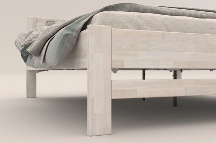 Vyberáte posteľ, ktorá vám vydrží niekoľko desiatok rokov? S celomasívnou posteľou Wanda sa to dá.