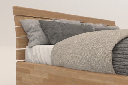 Ak dávate prednosť prírodným materiálom pred textíliami, potom by vo vašom výbere nemala chýbať celomasívna posteľ Air z dubu či buku.