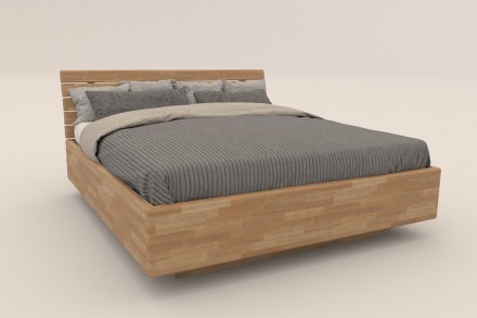 Ak dávate prednosť prírodným materiálom pred textíliami, potom by vo vašom výbere nemala chýbať celomasívna posteľ Air z dubu či buku.