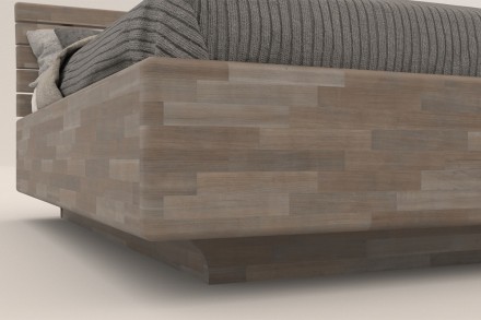 Ak dávate prednosť prírodným materiálom pred textíliami, potom by vo vašom výbere nemala chýbať celomasívna posteľ Air z dubu či buku.