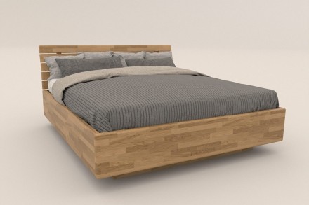 Ak dávate prednosť prírodným materiálom pred textíliami, potom by vo vašom výbere nemala chýbať celomasívna posteľ Air z dubu či buku.