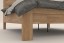 Drevená posteľ z prírodného buku Celin H1, prevedenie BK1, 80x200 cm 7