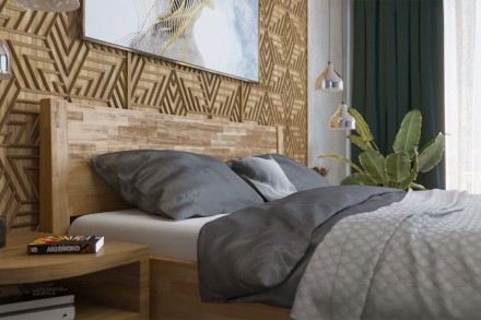 Robustná masívna posteľ Sion H1 bude dôstojnou dominantou vašej spálne, do ktorej prinesie útulnosť aj komfort.