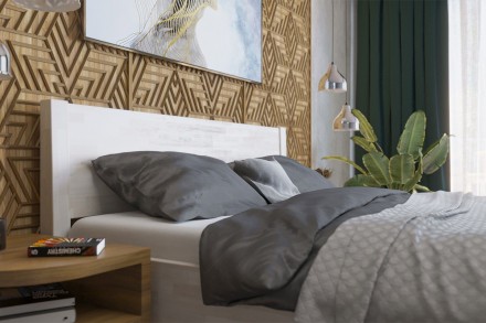 Robustná masívna posteľ Sion H1 bude dôstojnou dominantou vašej spálne, do ktorej prinesie útulnosť aj komfort.