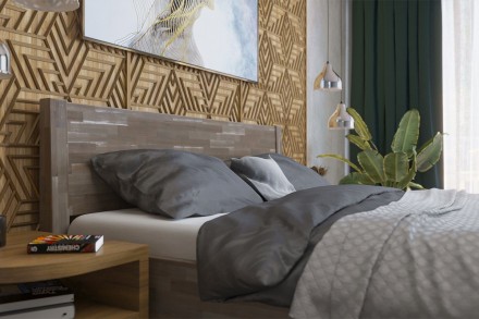 Robustná masívna posteľ Sion H1 bude dôstojnou dominantou vašej spálne, do ktorej prinesie útulnosť aj komfort.