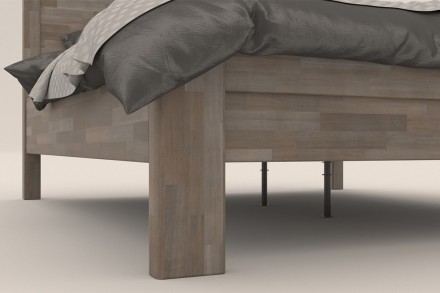 Robustná masívna posteľ Sion H1 bude dôstojnou dominantou vašej spálne, do ktorej prinesie útulnosť aj komfort.