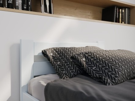 Posteľ z bukového alebo dubového masívu