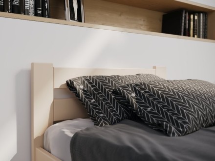 Posteľ z bukového alebo dubového masívu