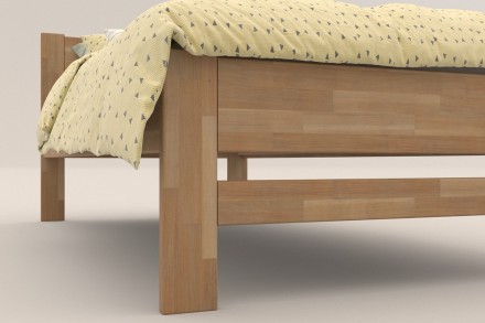 Viacgeneračná posteľ z tých najlepších možných materiálov bola precízne vyrobená. Ak hľadáte posteľ, ktorá vám vydrží desiatky rokov, tak je celomasívna posteľ Amelia to správne riešenie.