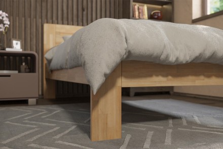 Hľadáte kvalitnú posteľ, s ktorou budete spokojní roky? Už nehľadajte.  Posteľ Amien s jednoduchým a praktickým plným čelom je tá správna voľba.