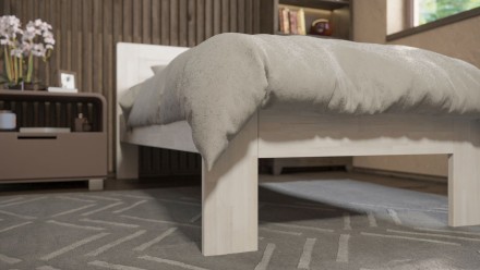 Hľadáte kvalitnú posteľ, s ktorou budete spokojní roky? Už nehľadajte.  Posteľ Amien s jednoduchým a praktickým plným čelom je tá správna voľba.