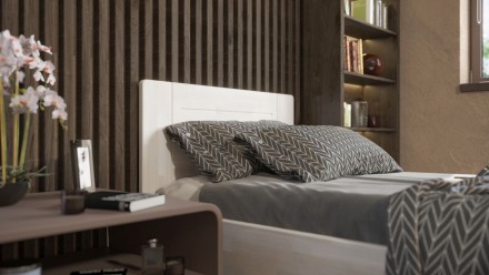 Hľadáte kvalitnú posteľ, s ktorou budete spokojní roky? Už nehľadajte.  Posteľ Amien s jednoduchým a praktickým plným čelom je tá správna voľba.