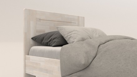 Hľadáte kvalitnú posteľ, s ktorou budete spokojní roky? Už nehľadajte.  Posteľ Amien s jednoduchým a praktickým plným čelom je tá správna voľba.