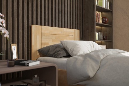 Hľadáte kvalitnú posteľ, s ktorou budete spokojní roky? Už nehľadajte.  Posteľ Amien s jednoduchým a praktickým plným čelom je tá správna voľba.